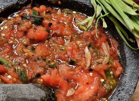 Recetas - SALSA ROJA MOLCAJETEADA - La primera red social de comida mexicana